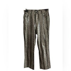 Zara Snake Print Pants M